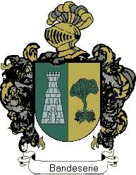 Escudo del apellido Bandeserie