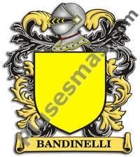 Escudo del apellido Bandinelli
