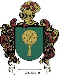 Escudo del apellido Bandola