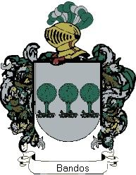 Escudo del apellido Bandos