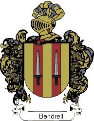 Escudo del apellido Bandrell