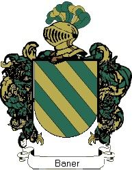 Escudo del apellido Baner