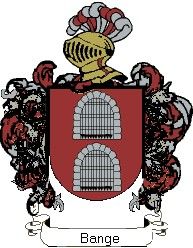 Escudo del apellido Bange