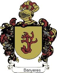 Escudo del apellido Banyeres