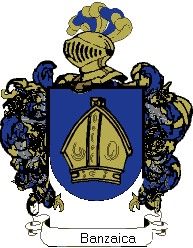 Escudo del apellido Banzaica