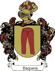 Escudo del apellido Baquera