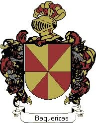 Escudo del apellido Baquerizas