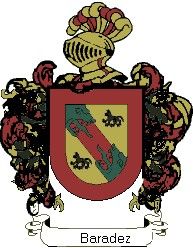 Escudo del apellido Baradez