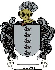 Escudo del apellido Baraes