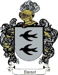 Escudo del apellido Barast