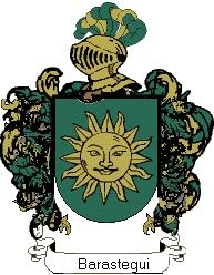 Escudo del apellido Barastegui