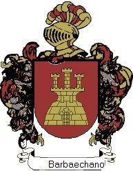 Escudo del apellido Barbaechano