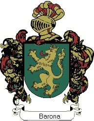 Escudo del apellido Barona