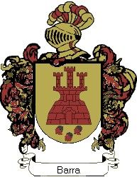 Escudo del apellido Barra