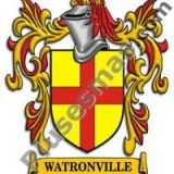 Escudo del apellido Watronville