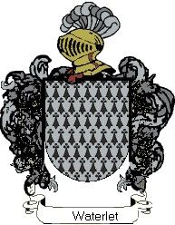 Escudo del apellido Waterlet