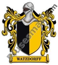 Escudo del apellido Watzdorff