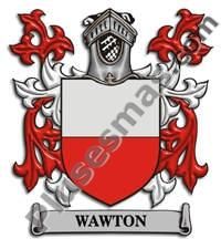 Escudo del apellido Wawton