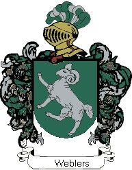 Escudo del apellido Weblers