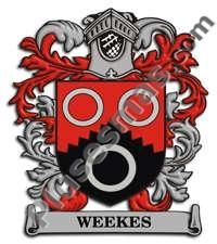 Escudo del apellido Weekes