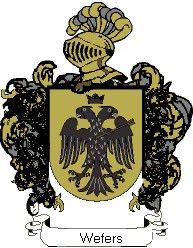 Escudo del apellido Wefers