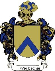 Escudo del apellido Wegbecher