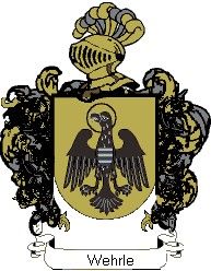 Escudo del apellido Wehrle