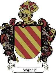 Escudo del apellido Wehrlin