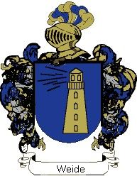 Escudo del apellido Weide