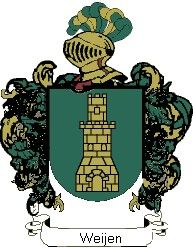 Escudo del apellido Weijen