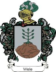 Escudo del apellido Wele