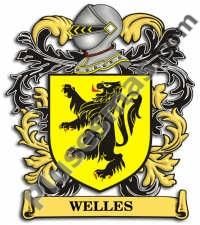 Escudo del apellido Welles