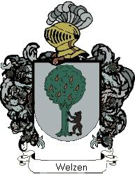 Escudo del apellido Welzen