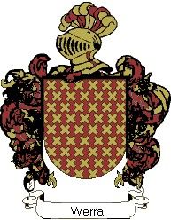 Escudo del apellido Werra