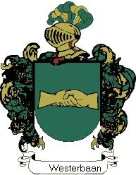 Escudo del apellido Westerbaan