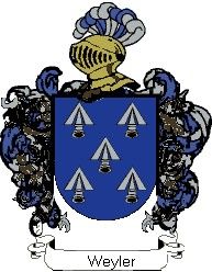 Escudo del apellido Weyler