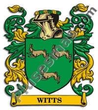 Escudo del apellido Witts