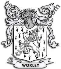 Escudo del apellido Worley