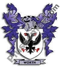 Escudo del apellido Worth