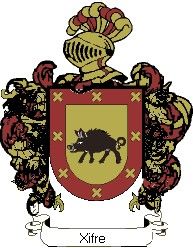 Escudo del apellido Xifre