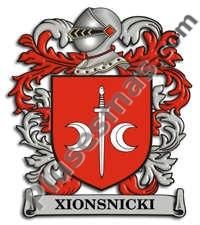 Escudo del apellido Xionsnicki