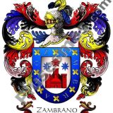 Escudo del apellido Zambrano