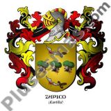 Escudo del apellido Zapico