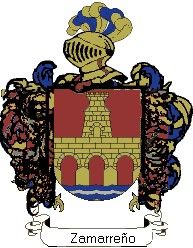 Escudo del apellido Zamarreño