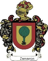 Escudo del apellido Zamarron