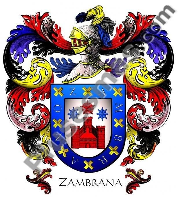 Escudo del apellido Zambrana