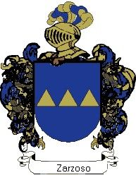 Escudo del apellido Zarzoso