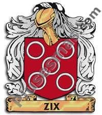 Escudo del apellido Zix