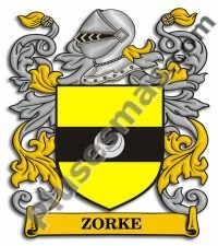 Escudo del apellido Zorke