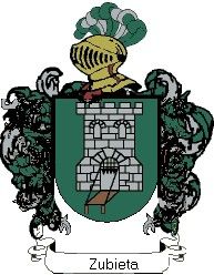 Escudo del apellido Zubieta